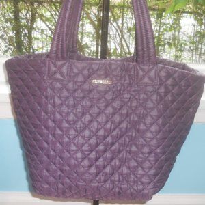 MZ WALLACE Plum Medium Metro Tote